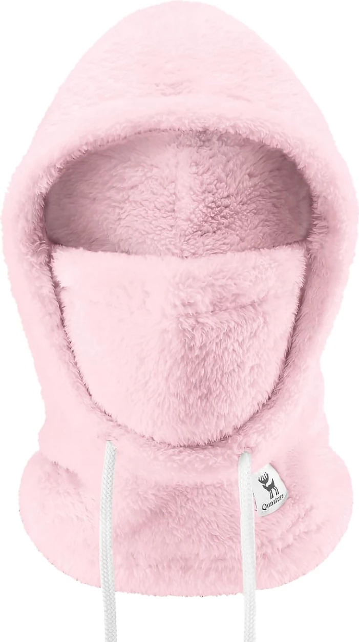 Balaklavë ski Qunature Arctic Velvet, M, rozë