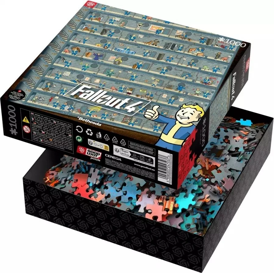 Puzzle Cenega Publishing Fallout 4: Perk Poster, 1000 pjesë