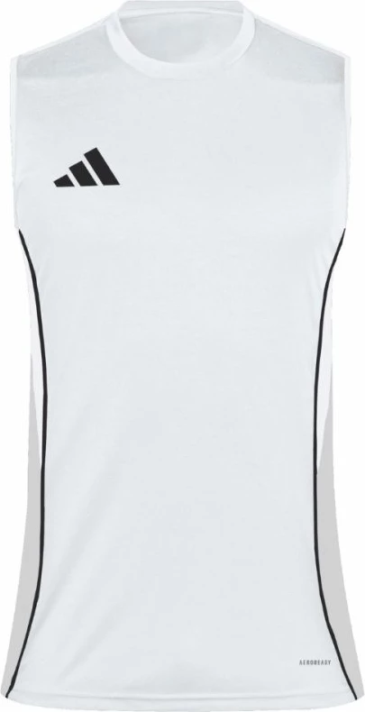 Fanellë pa mëngë për meshkuj adidas, e bardhë [Madhësia: S]