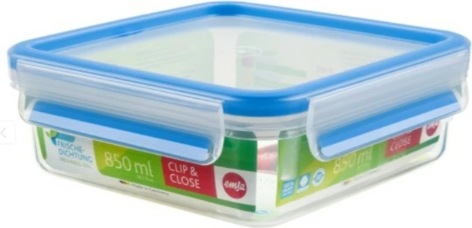 Kuti ushqimi Emsa 508536, plastike, kapak blu