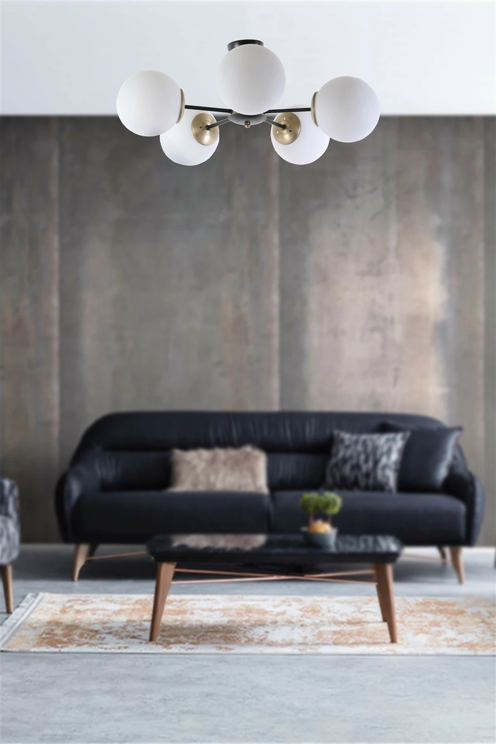 Llambë tavani Opviq Venüs, 5 gota të bardha