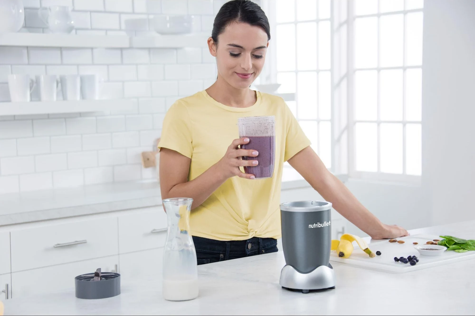 Blender tavoline NutriBullet NB606DG 600W 710ml 523ml 2 gota gri
