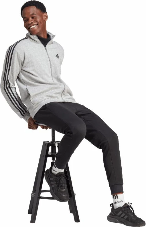 Trenerka për meshkuj adidas, e zezë dhe gri