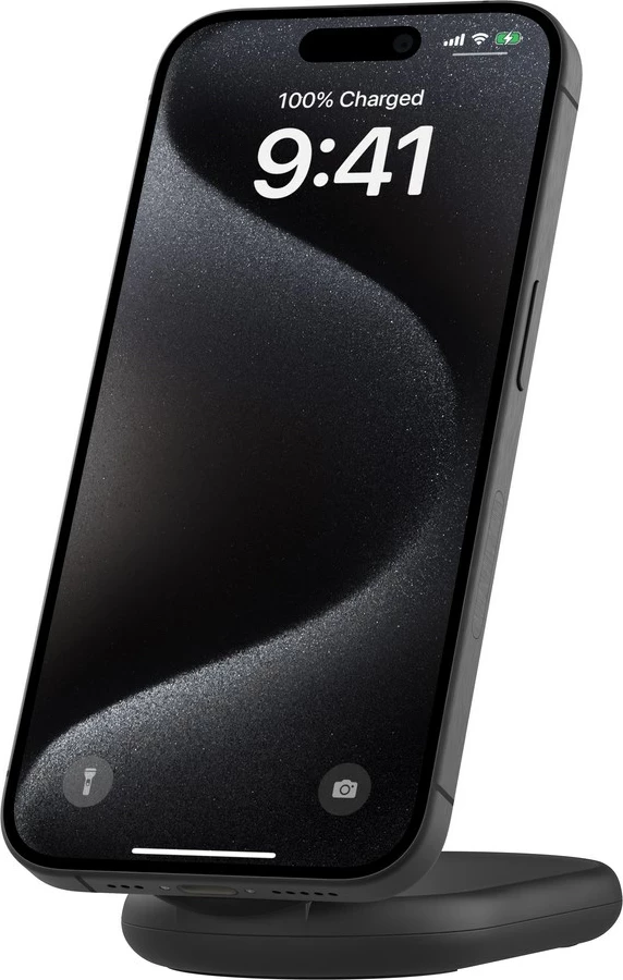 Karikues wireless Belkin BoostCharge WIB007VFBK për smartphone, 20W, USB Type-C, i zi