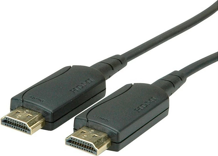 Kabllo HDMI VALUE 14.99.3482, 50 m, 4K UHD, HDMI A-A, me Ethernet, e zezë