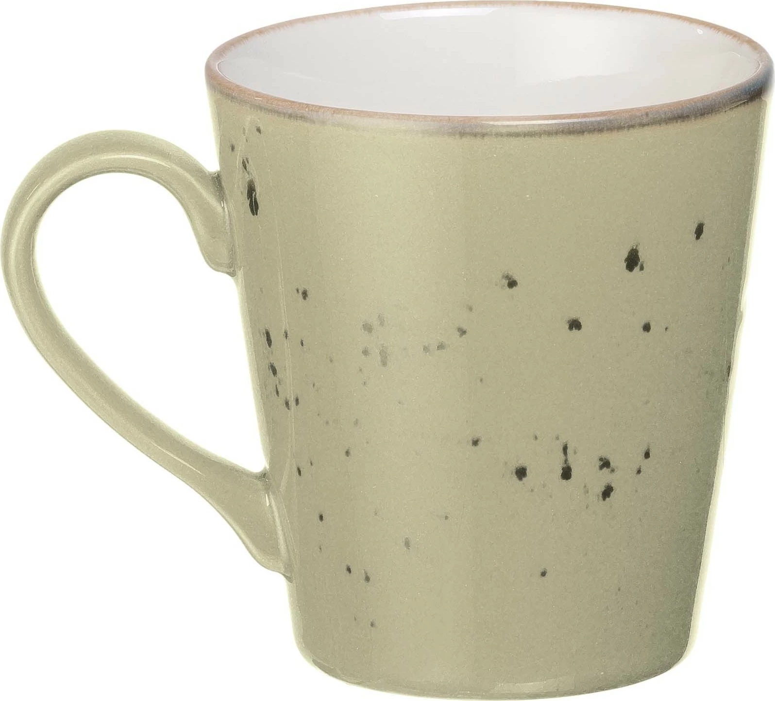 Filxhan Fine Dine 280 ml porcelan, set 6 copë, jeshile ulliri