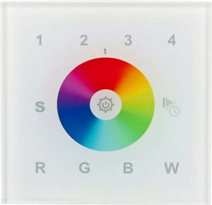 Kontroller muri me prekje LED Synergy21 EOS 05, RGBW, i bardhë