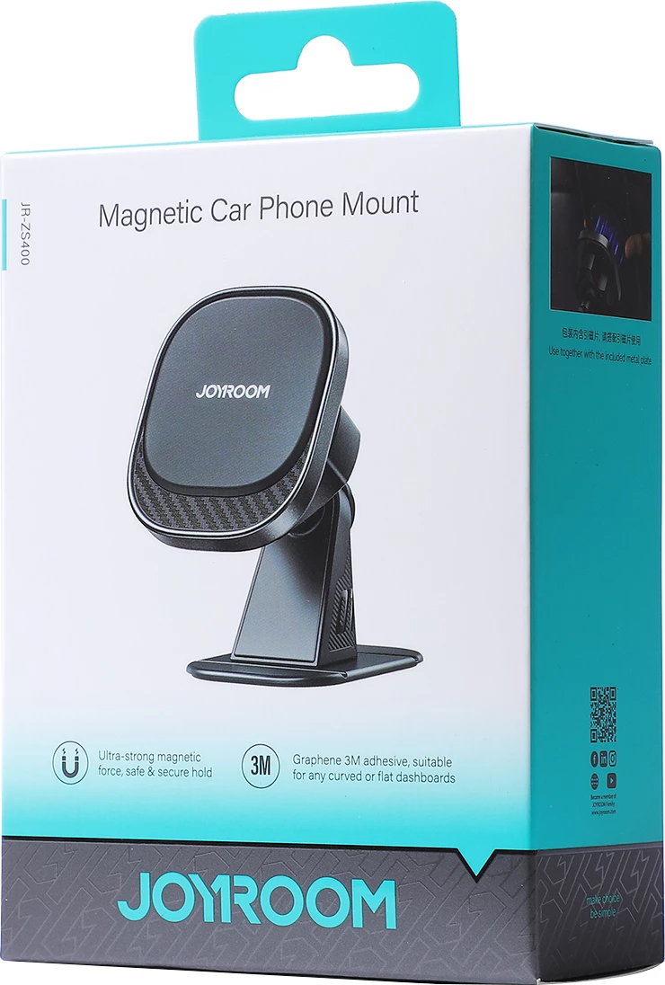 Mbështjellës magnetik për makinë Joyroom JR-ZS400 për panel, i zi