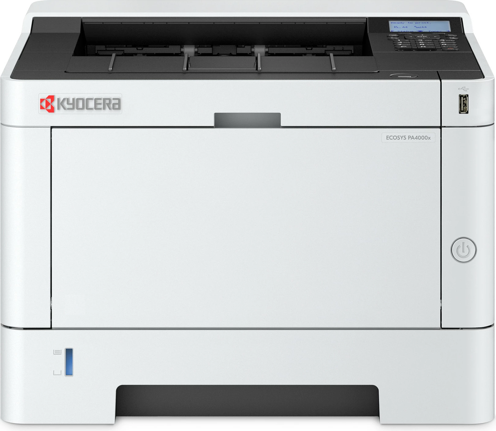 Printer lazer bardh e zi Kyocera ECOSYS PA4000x, LAN Gigabit, duplex automatik