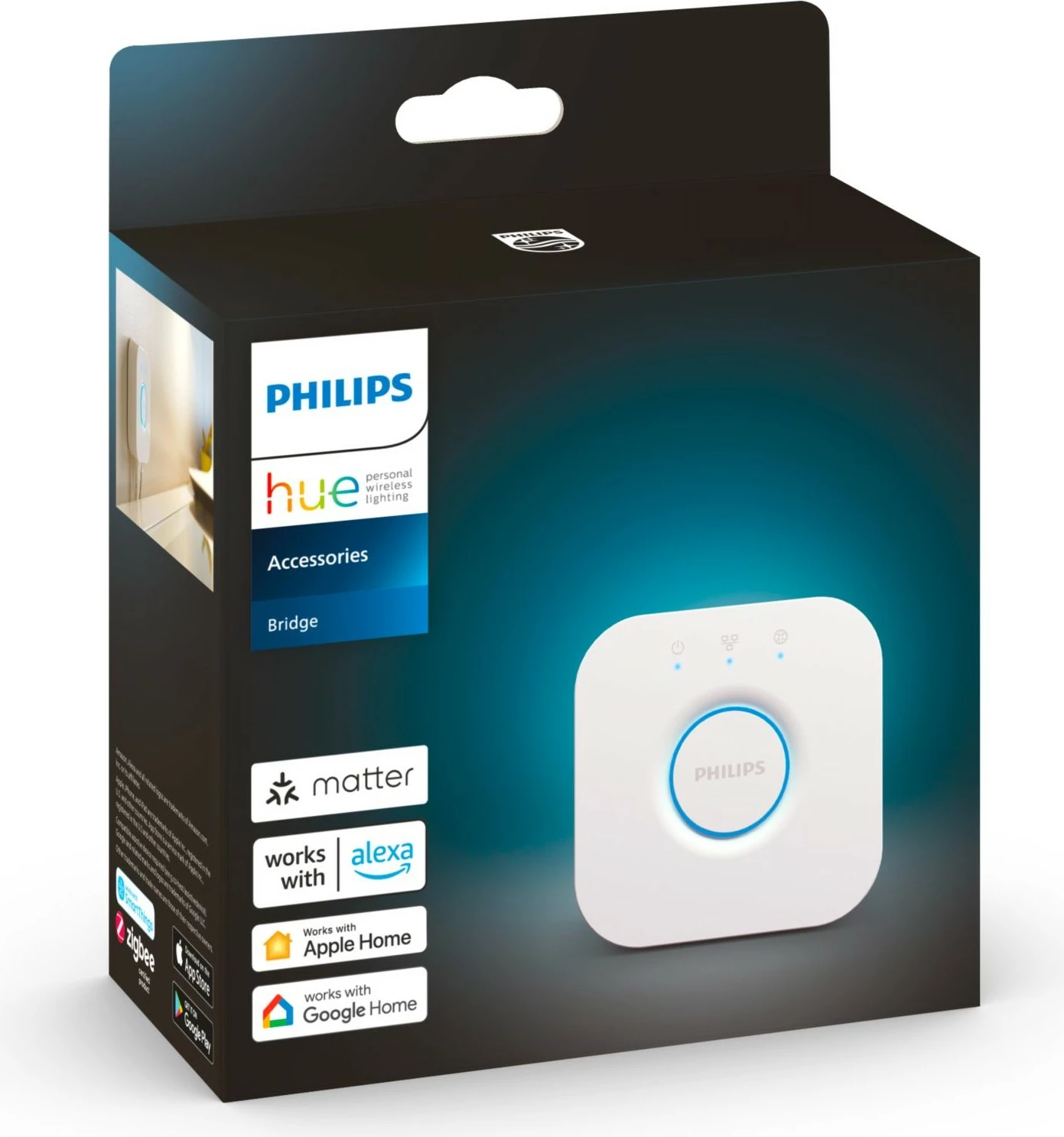 Hue Bridge Philips 8719514342620, Wireless, ZigBee, Bardhë