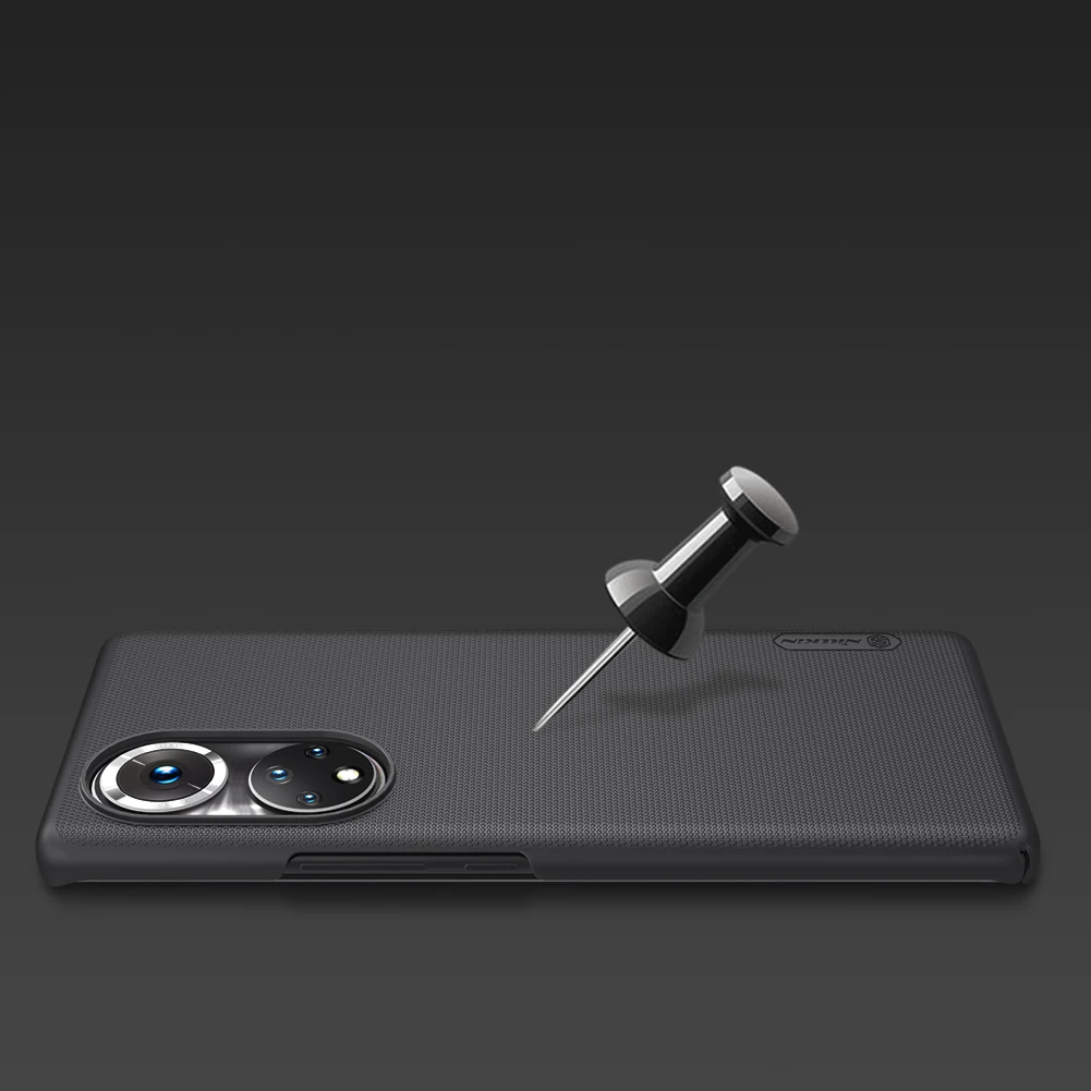 Mbështjellës Nillkin Super Frosted Shield për Honor 50 Pro, i zi
