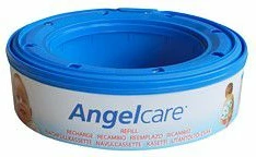 Qese zëvendësuese për kosh pelenash Angelcare Captiva, deri 180 pelena, blu