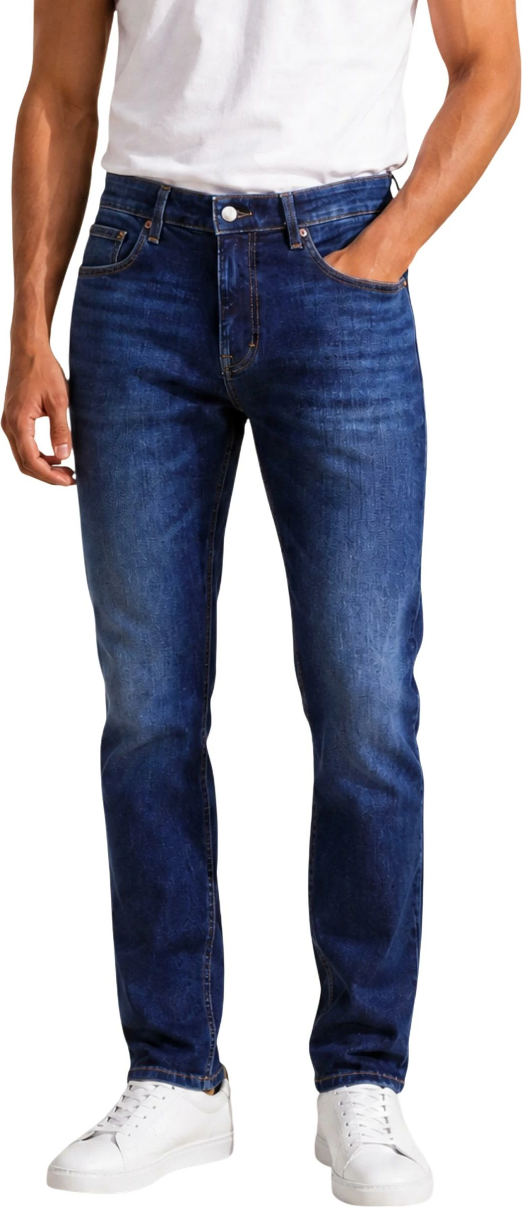 Xhinse për meshkuj Tommy Hilfiger Jeans Scanton Slim DM0DM23479, denim i errët [Madhësia: W33 L32]