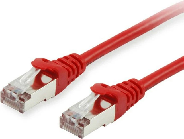 Kabllo rrjeti Equip Cat6a, 30m, S/FTP, RJ-45, e kuqe