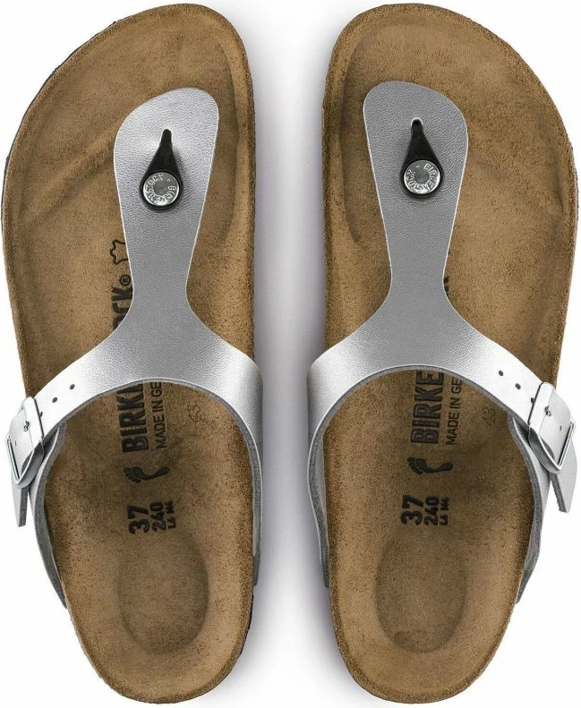 Flip-flops femra Birkenstock, të hirtë [Madhësia: 35]