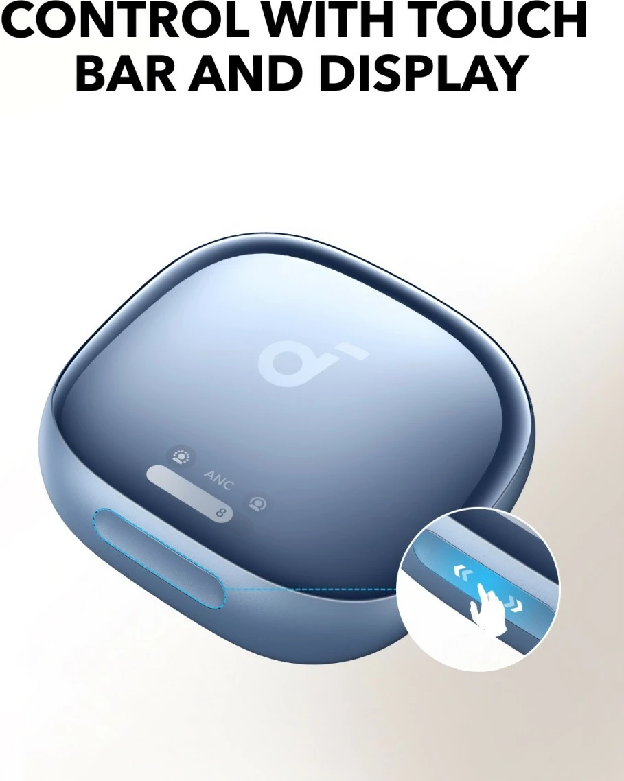 Kufje wireless Anker Soundcore Liberty 4 PRO, Bluetooth, Shiny Blue