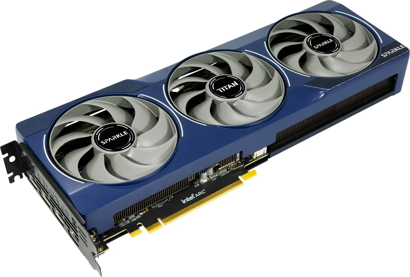 Kasë grafike SPARKLE Intel Arc B580 TITAN OC, 12 GB, Blu