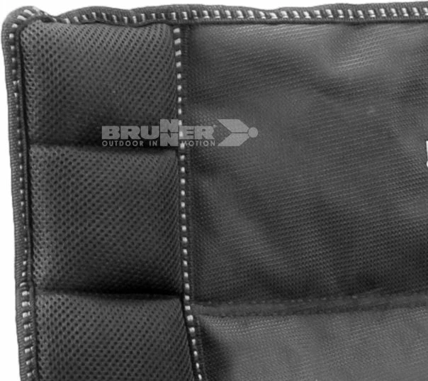 Karrige palosëse kampingu BRUNNER Raptor NG 2.0 0404014N.C03, ngarkesë max 120 kg, me çantë, e zezë