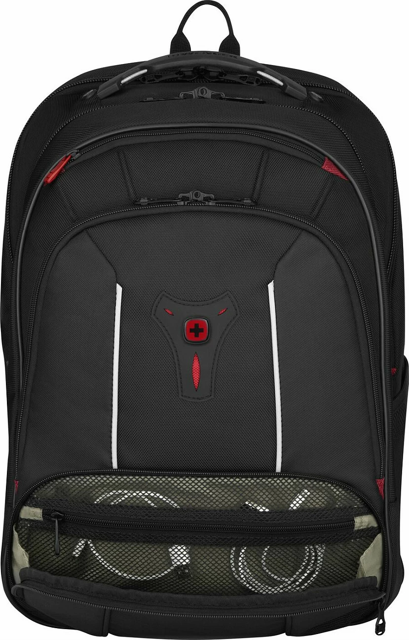 Çantë shpine Wenger Carbon Pro Business për laptop 15.6 inç, e zezë