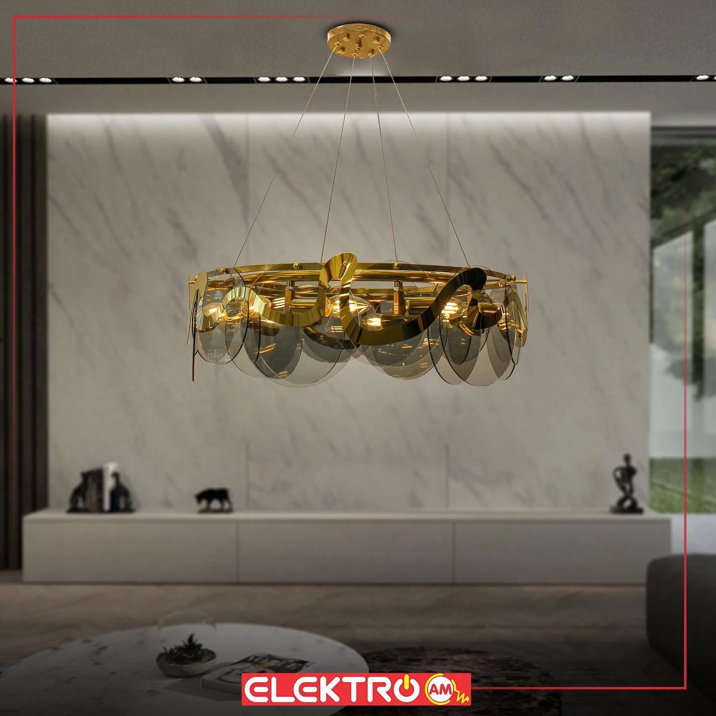 Abazhur i varur dekorativ 8051-BK