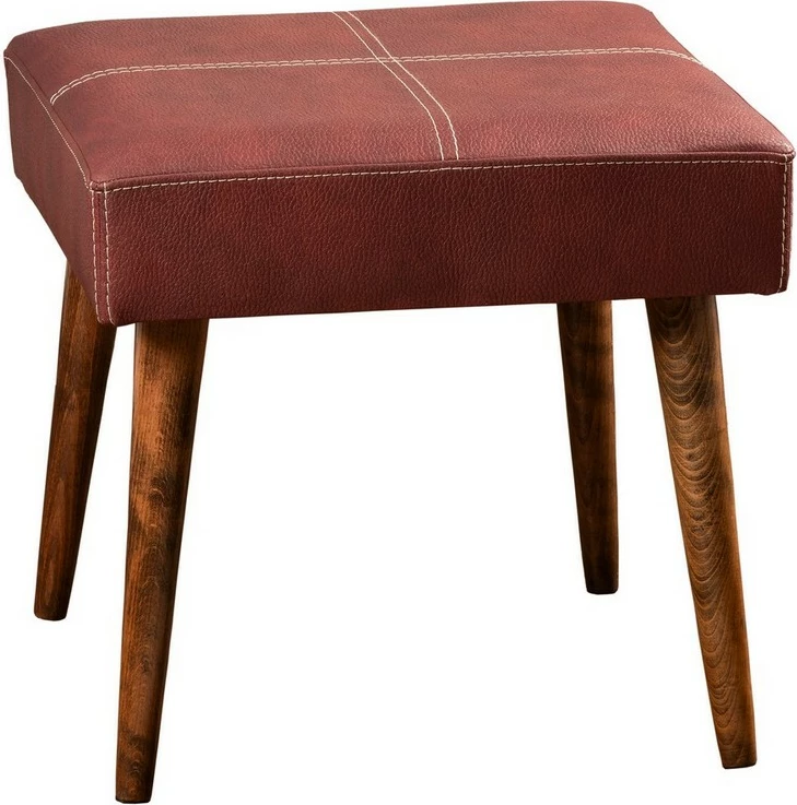 Puf Atelier del Sofa, ngjyrë e kuqe Claret, Urga