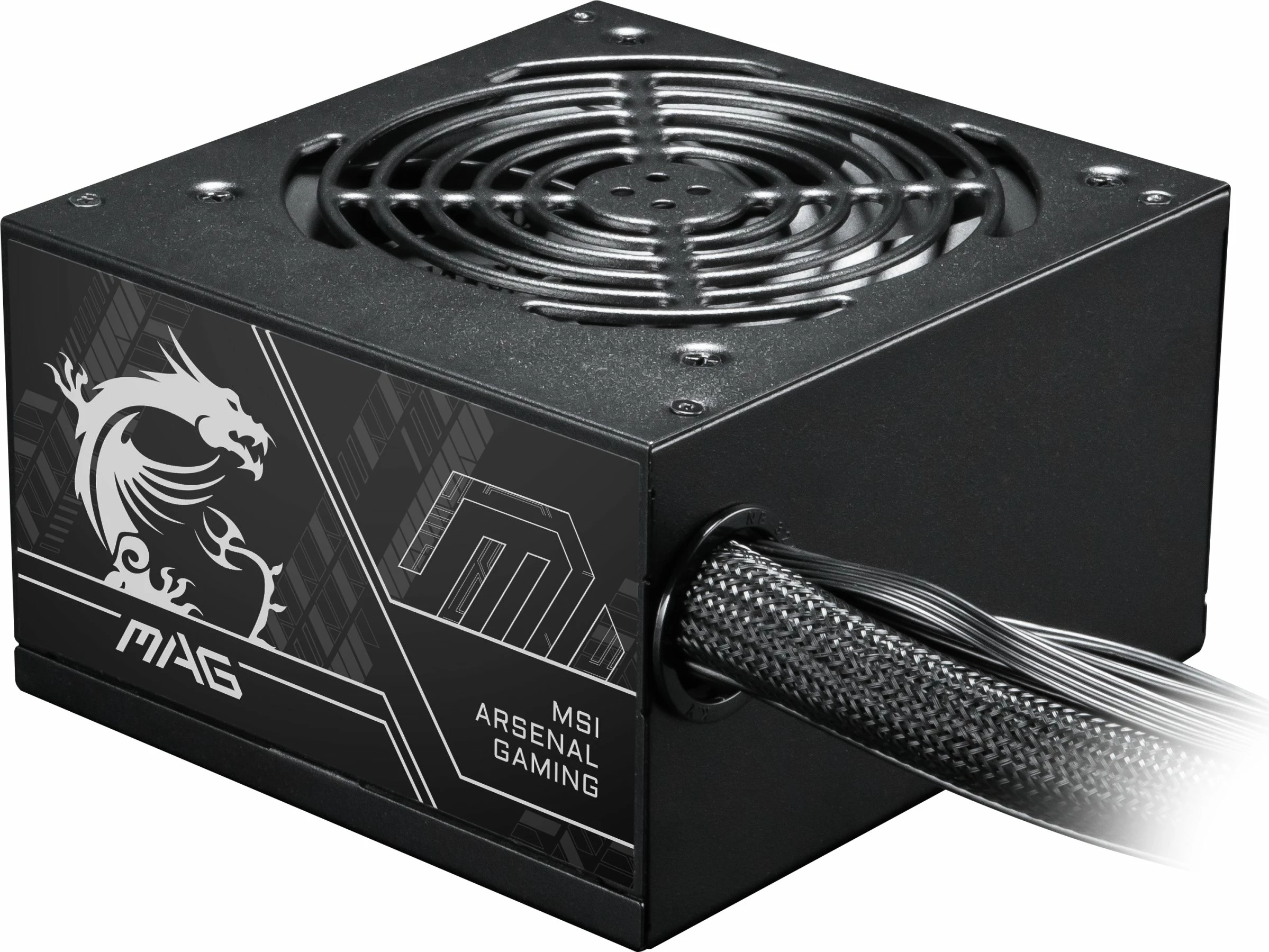 Furnizues rryme MSI MAG A650BN PCIE5 II 650W, 80 Plus Bronze, ATX 3.1, jo modular, i zi