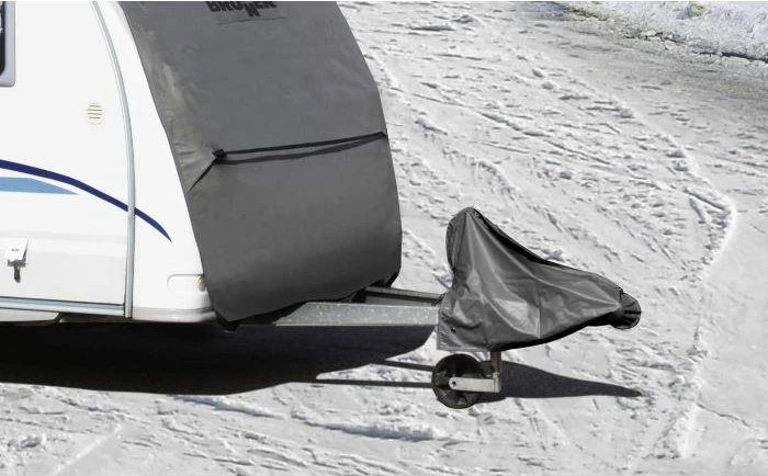 Mbulesë karavani BRUNNER Caravan Cover 6 m (650–700 cm), gri, me çantë ruajtjeje