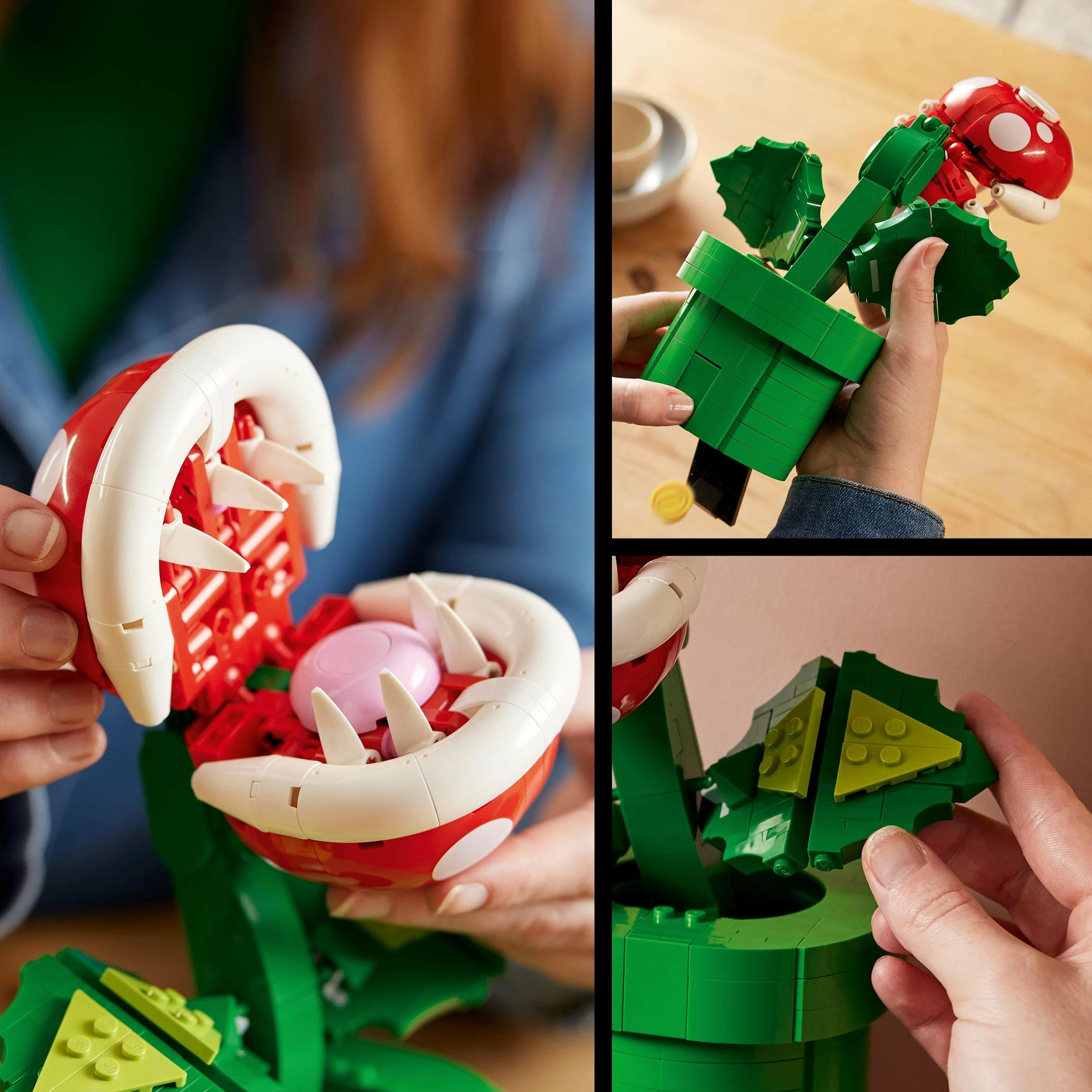 Set ndërtimi LEGO Super Mario Piranha Plant 71426, 540 copë