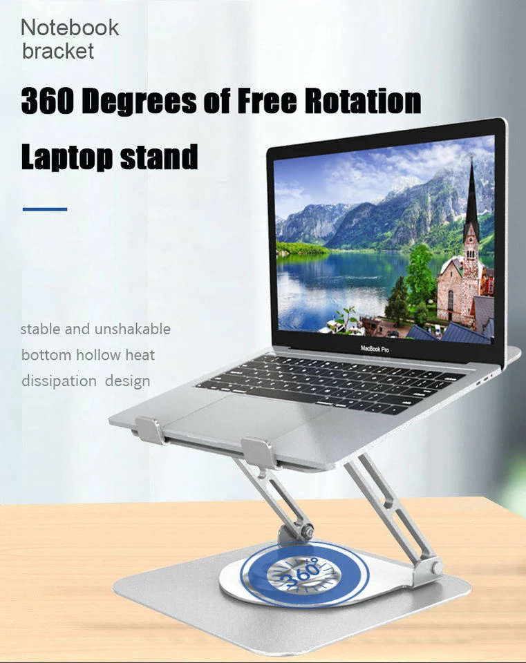 Stand për laptop Tech Time Rotating Laptop Stand