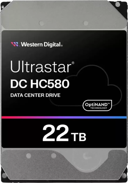Hard disk WD Ultrastar DC HC580 WUH722422ALE6L4 0F62785, 22TB, 3.5\", SATA 6Gb/s, 7200rpm, cache 512MB
