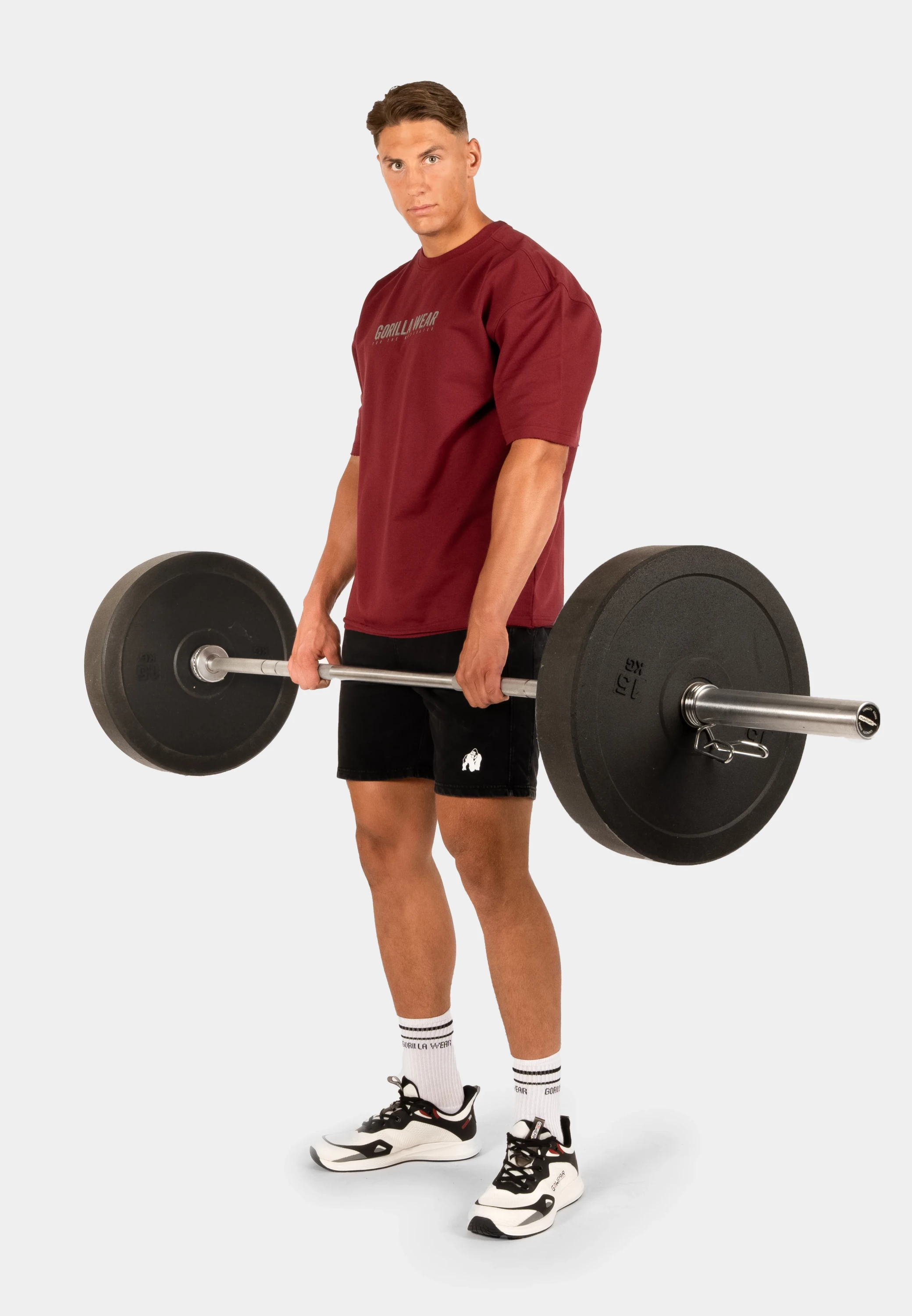 Callaway Oversized T-Shirt - Burgundy [Madhësia: XL]