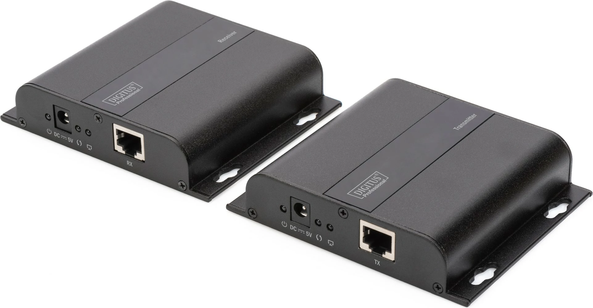 Set transmetues & pranues HDMI Digitus DS-55122, 4K, 120m, me rrjet, i zi