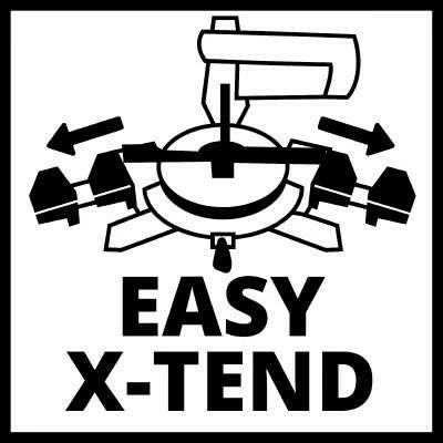 Sharrë këndore Einhell TE-MS 18/210 Li-Solo, 21cm, 3000 RPM, pa kabllo