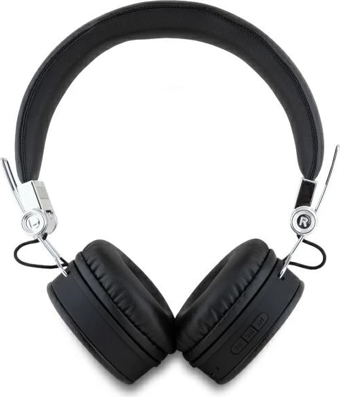 Kufje Guess GUBH70PGTSPSK Bluetooth on-ear, Classic Round, e zezë