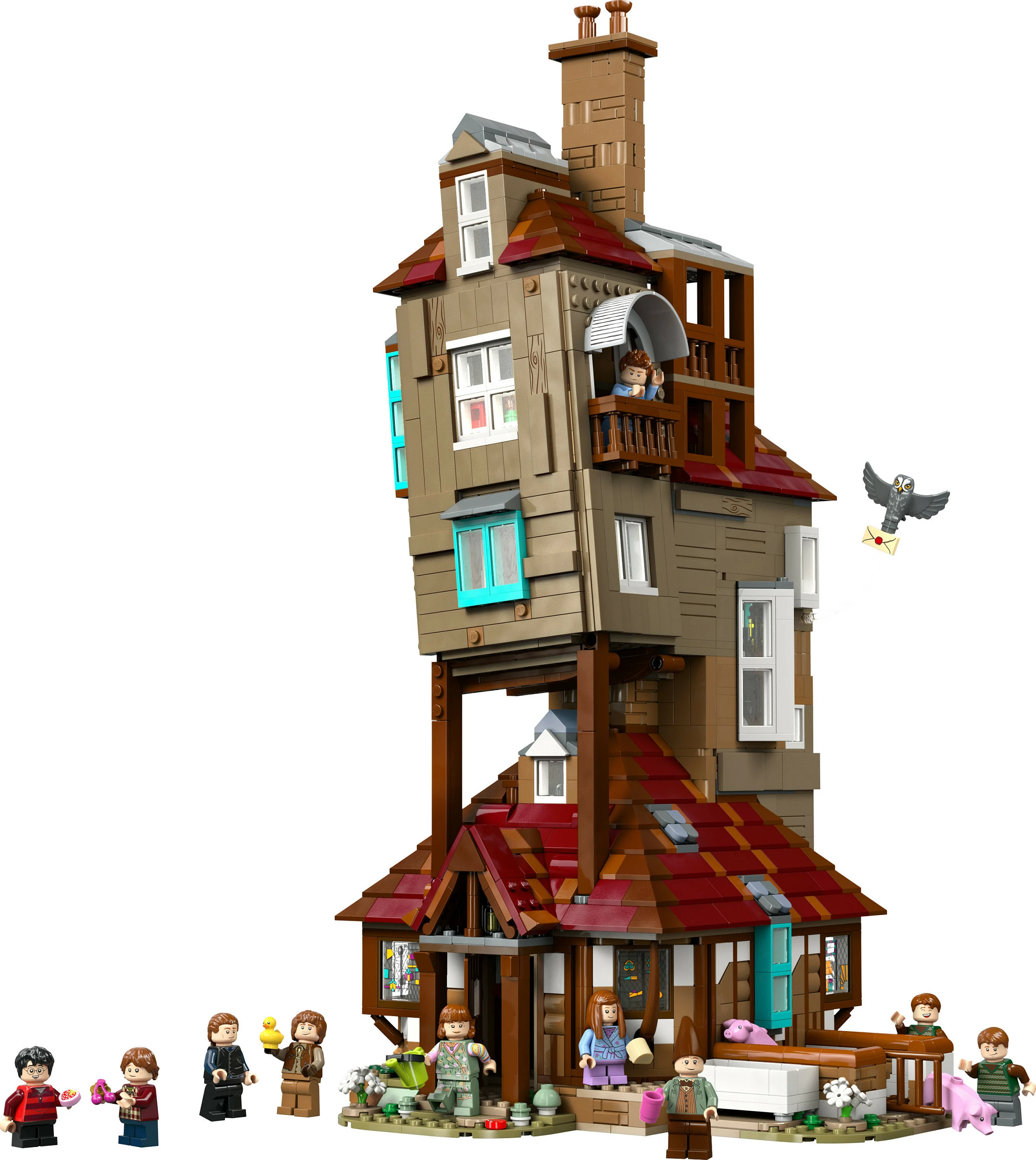 Set ndërtimi LEGO The Burrow, Koleksionist, 2405 pjesë, shumëngjyrësh