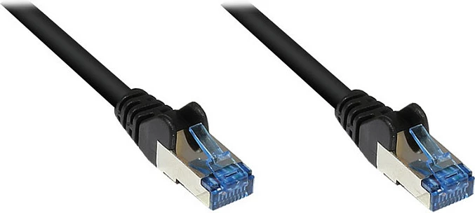 Kabllo rrjeti GoodConnections 8060-H005S, Cat6a S/FTP, 0.5 m, RJ45-RJ45, e zezë