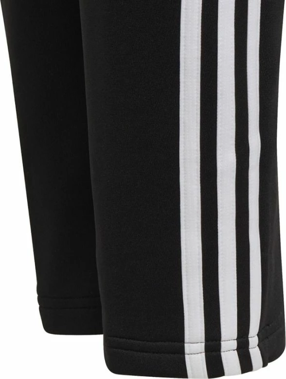 Pantallona sportive për vajza adidas, të zeza [Madhësia: 128 cm]