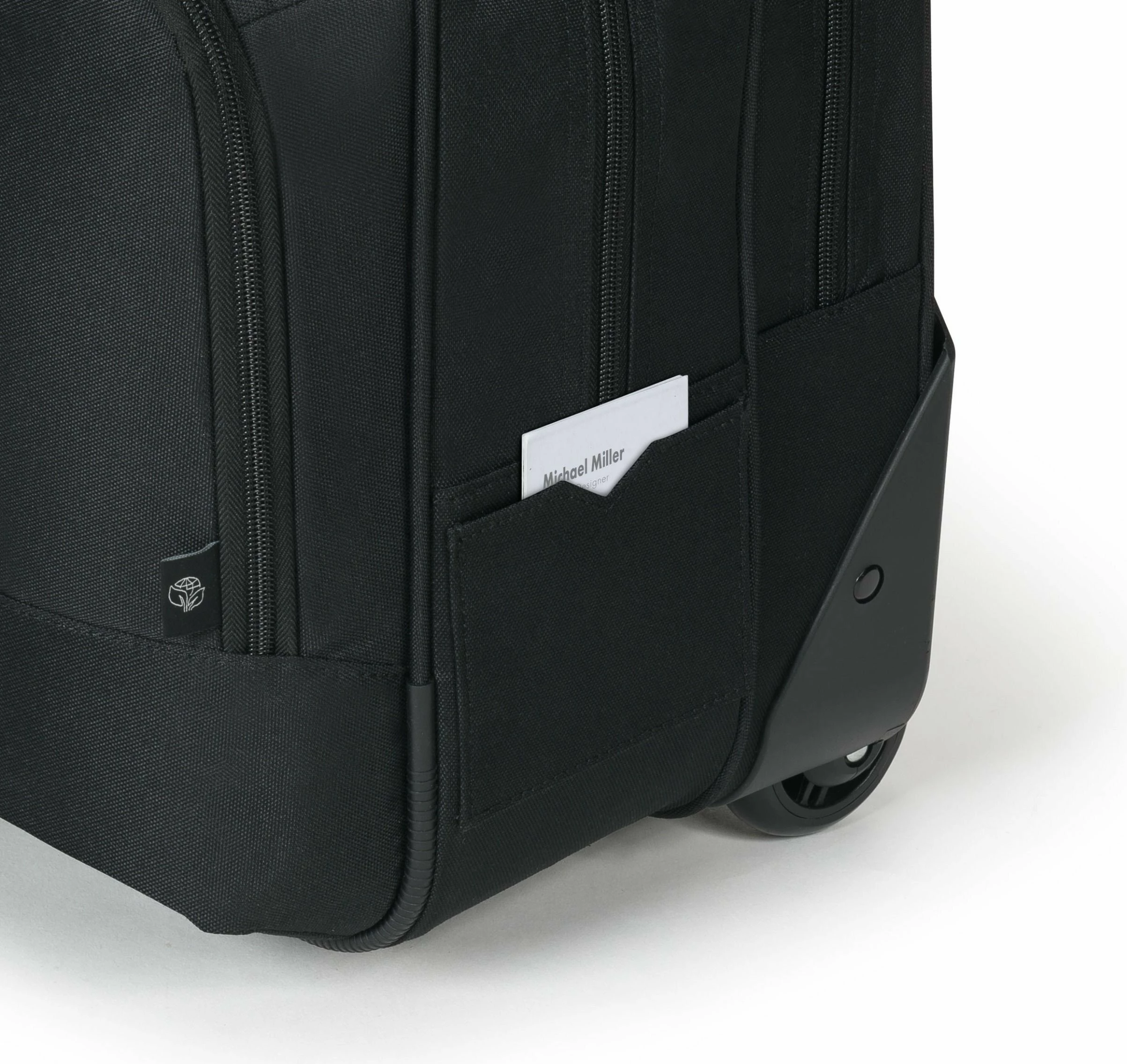 Çantë laptopi me rrota DICOTA Eco Top Traveller BASE 13-16, e zezë