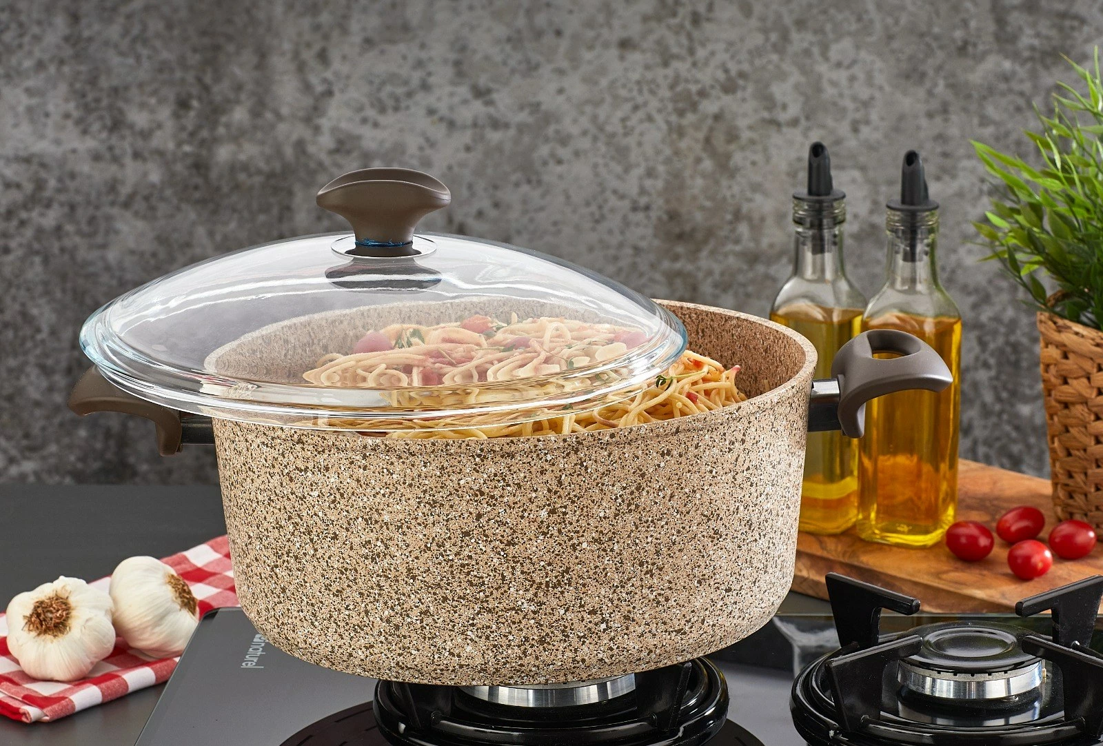 Set tenxheresh (6 copë), krem, Hermia Concept, CRE 3032