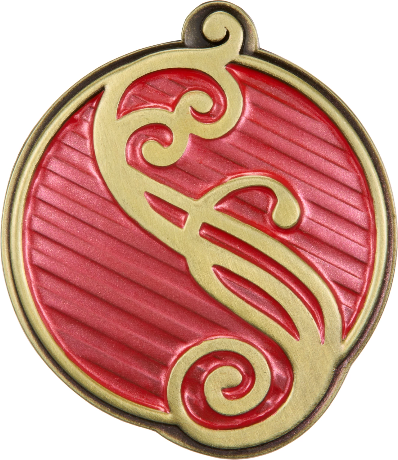 Badge koleksionuese NOBLE COLLECTION Wicked Glinda Shiz University, 3.8 cm, ar antik/kuqe