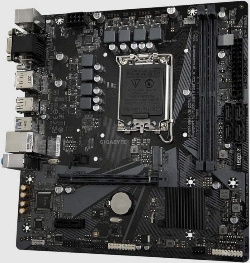 Pllakë amë Gigabyte H610M S2H V2 DDR4, LGA 1700, 64 GB