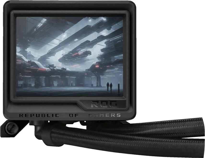 Kasë ftohje me ujë ASUS ROG Ryujin III 360 ARGB Extreme, 3x12 cm, Ekran LCD, Zezë