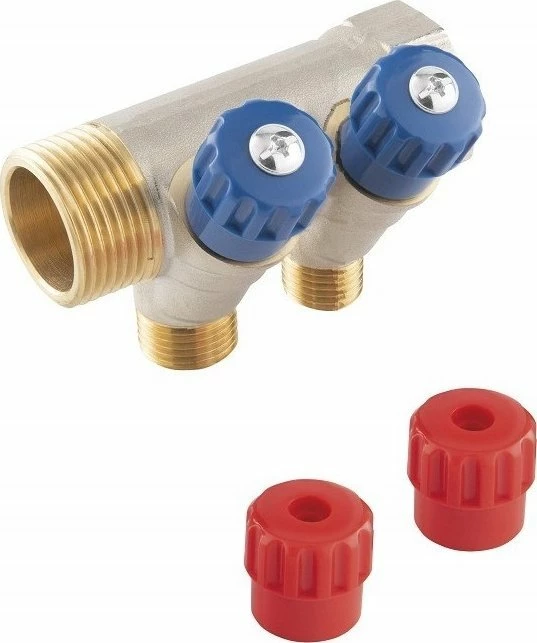 Ndarës sanitar Ferro RDW200200 3/4"x1/2" 2-drejtim bakër