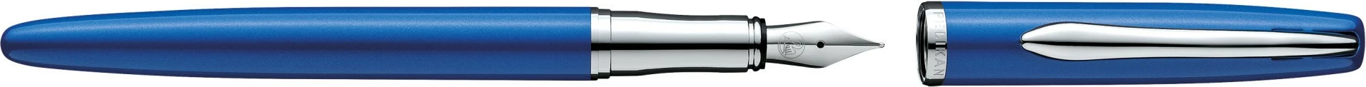Set stilolapsa Pelikan Jazz Noble Elegance, 2 copë, metalik, blu/argjend