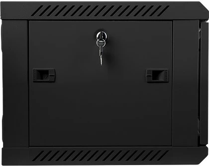 Kasë rrjeti Lanberg WF01-6406-10B, 19", 6U, 600x450mm, derë xhami, e zezë