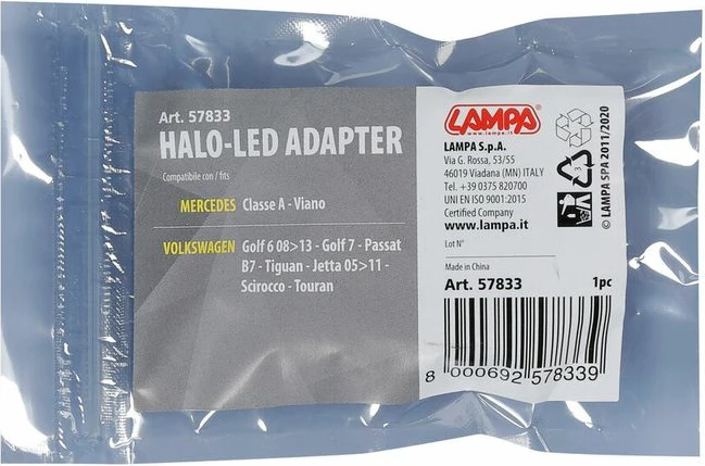 Adapter I Lampes Mercedes, Vw
