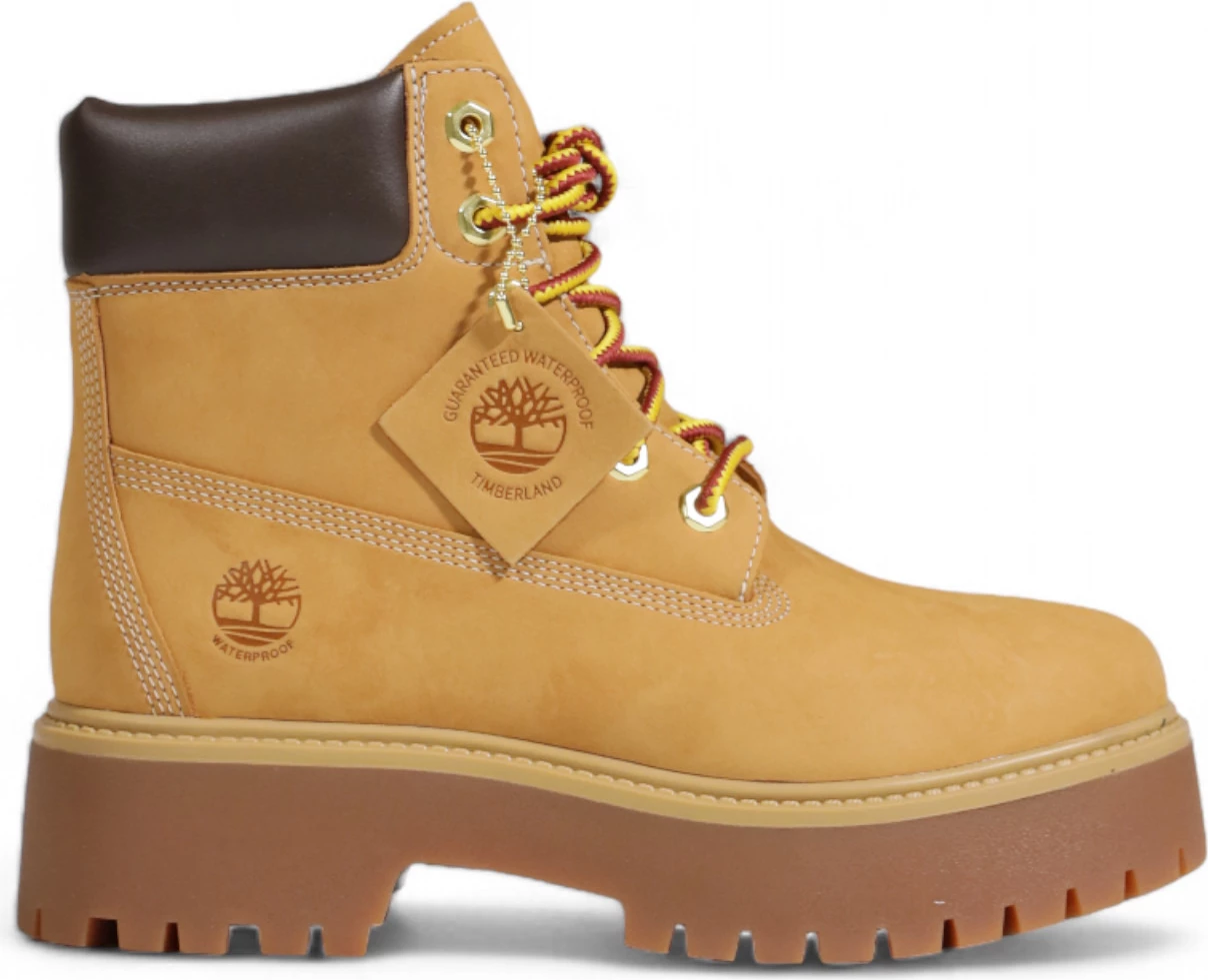 Çizme për femra Timberland 6 IN Lace Waterproof TB1A5RJD231, bezhë