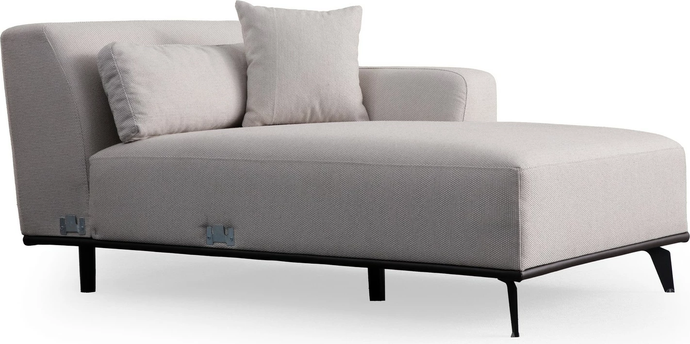 Kënd-sofë Atelier del Sofa, Jaguar Corner L2-Chl, e bardhë
