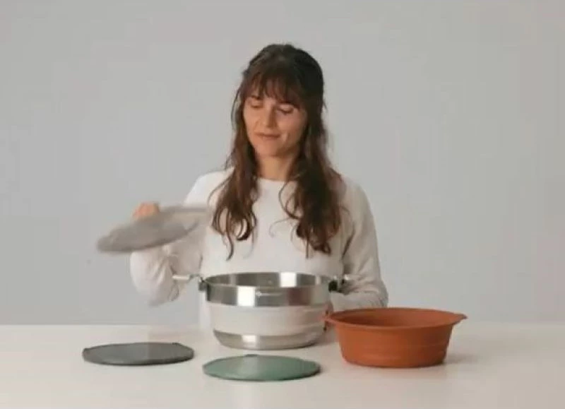 Set gatimi dhe thika Sea To Summit Detour, gri