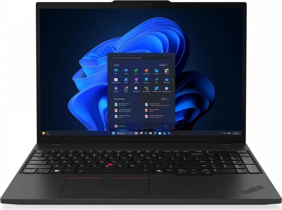 Ultrabook Lenovo ThinkPad T16 Gen 4, 16", Intel Core Ultra 7 255U, 16GB RAM, 512GB SSD, Windows 11 Pro, Zi